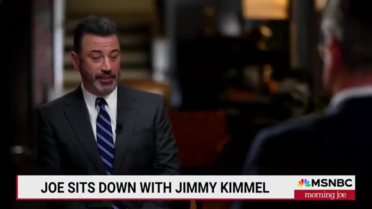 Jimmy Kimmel is Afraid of Trump 2.0