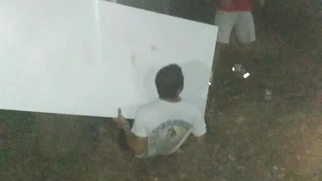 White shirt runs into white table and it doesn't break