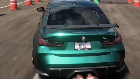 BMW cars maneuverability test in Forza Horizon 5