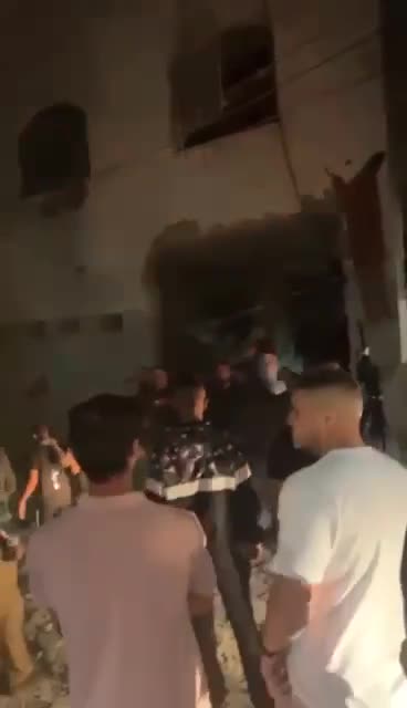 F-16 airstrike in Jenin, West Bank