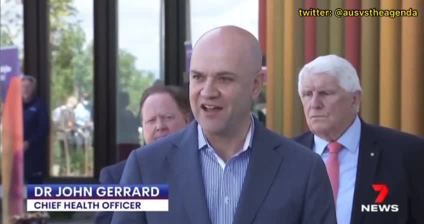 John Gerrard QLD CHO Anti-vax groups and Oxygen 7 April 2022