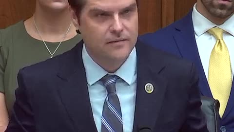 Matt Gaetz BRILLIANTLY exposes why Chris Wray can’t be trusted