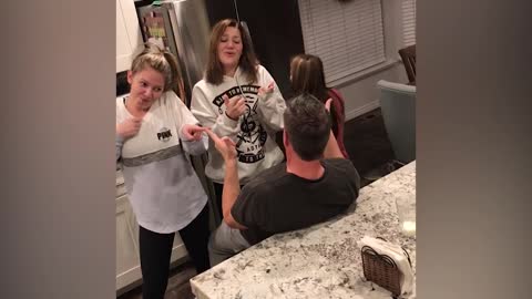 Teen Girls Dance To Mariah Carey Dance To Embarrassment Of Dad