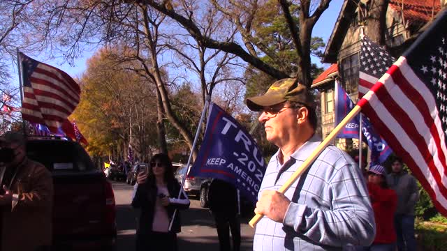 American Freedom Cruise Arkansas Rally at the Arkansas Governor's Mansion
