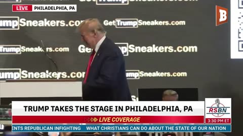 LIVE: Donald Trump Delivering Remarks in Philadelphia, PA...