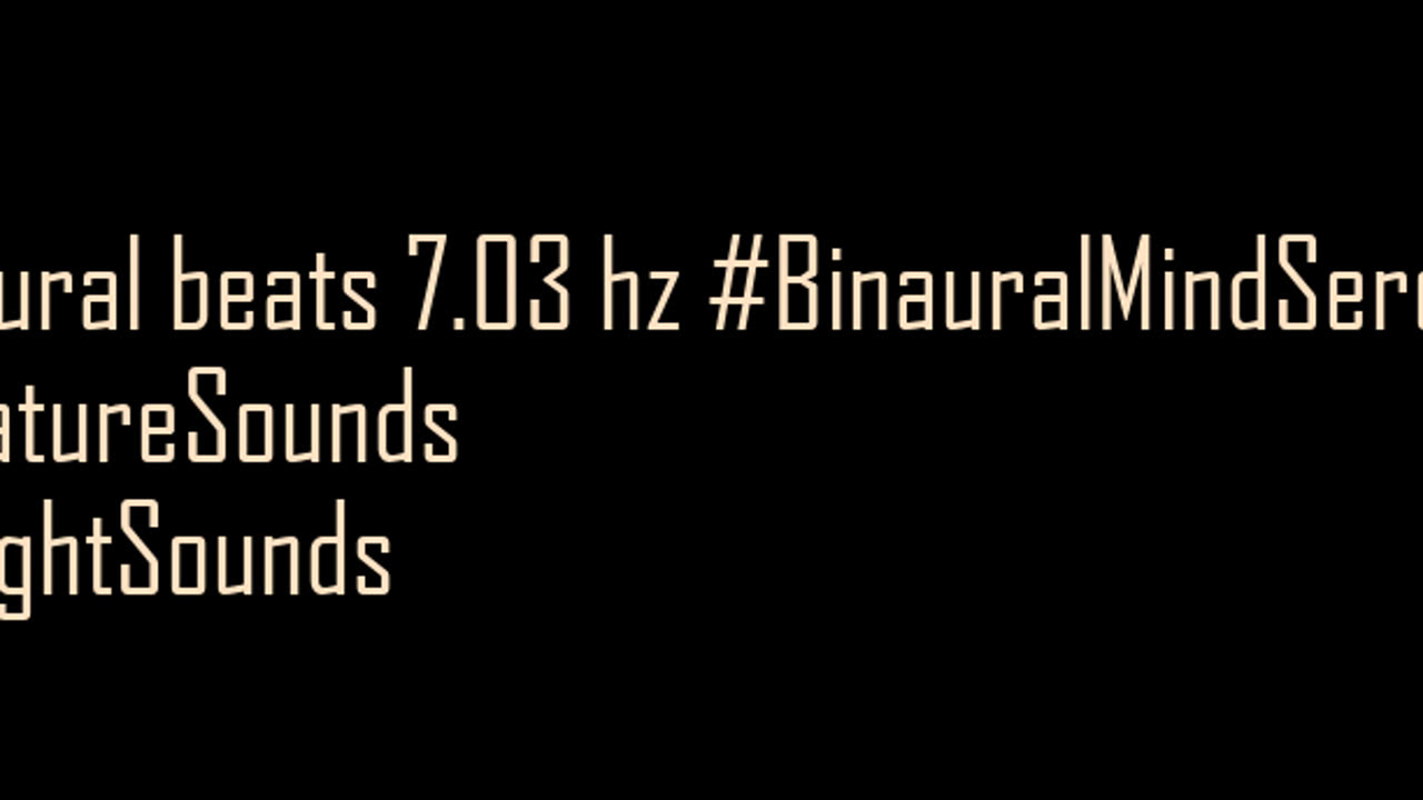 binaural_beats_7.03hz_AudioSphereMindHarmony YogaMusic BinauralRelaxingWave
