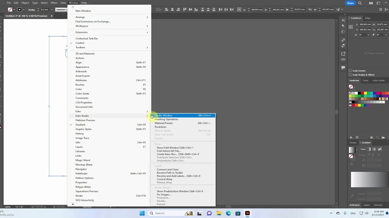 Những tính năng mới trong Esko Studio and DeskPack 24.03