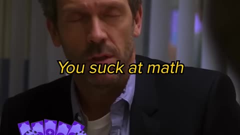 Dr. House couldn't resist...😂