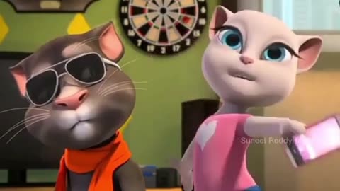 Cartoon cat video