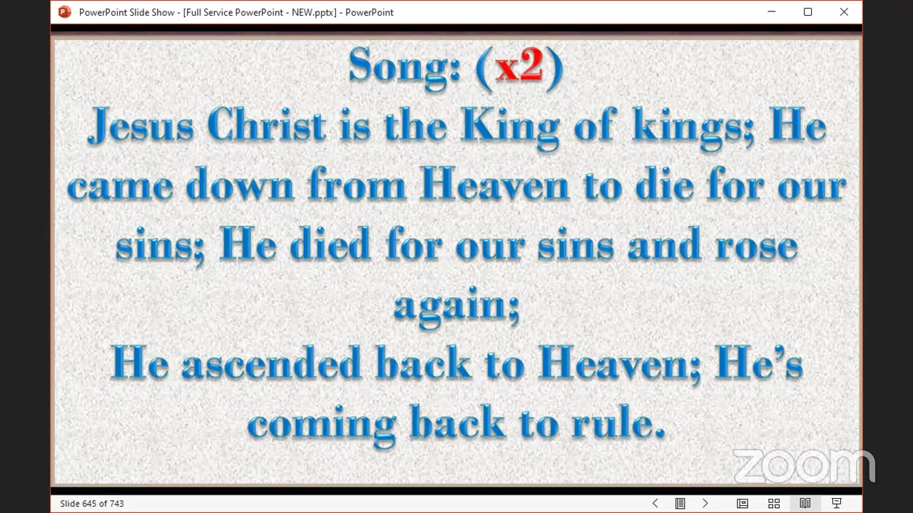 The Narrow Way Christian Church of God - Wednesday Service - 21/02/2024