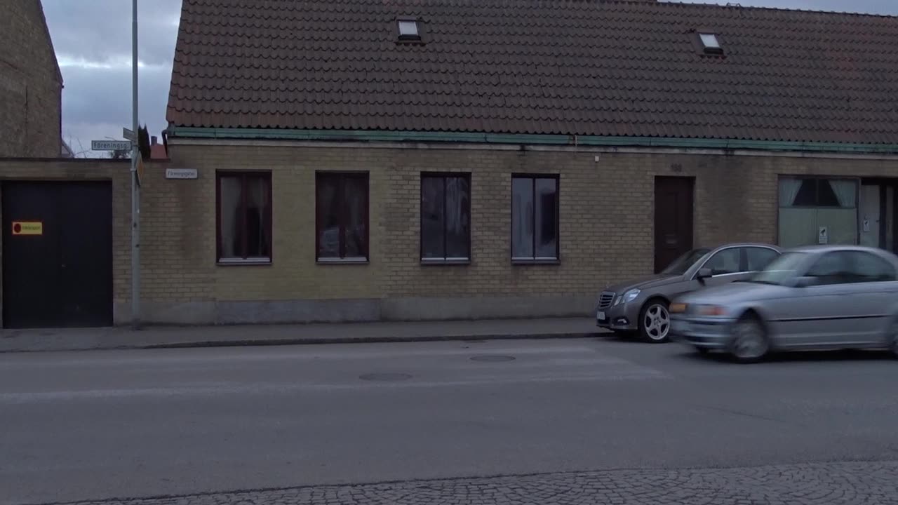 Platsen där min morfars mor Olivia bodde med barnen. Föreningsgatan, Landskrona 24 Febr. 2018