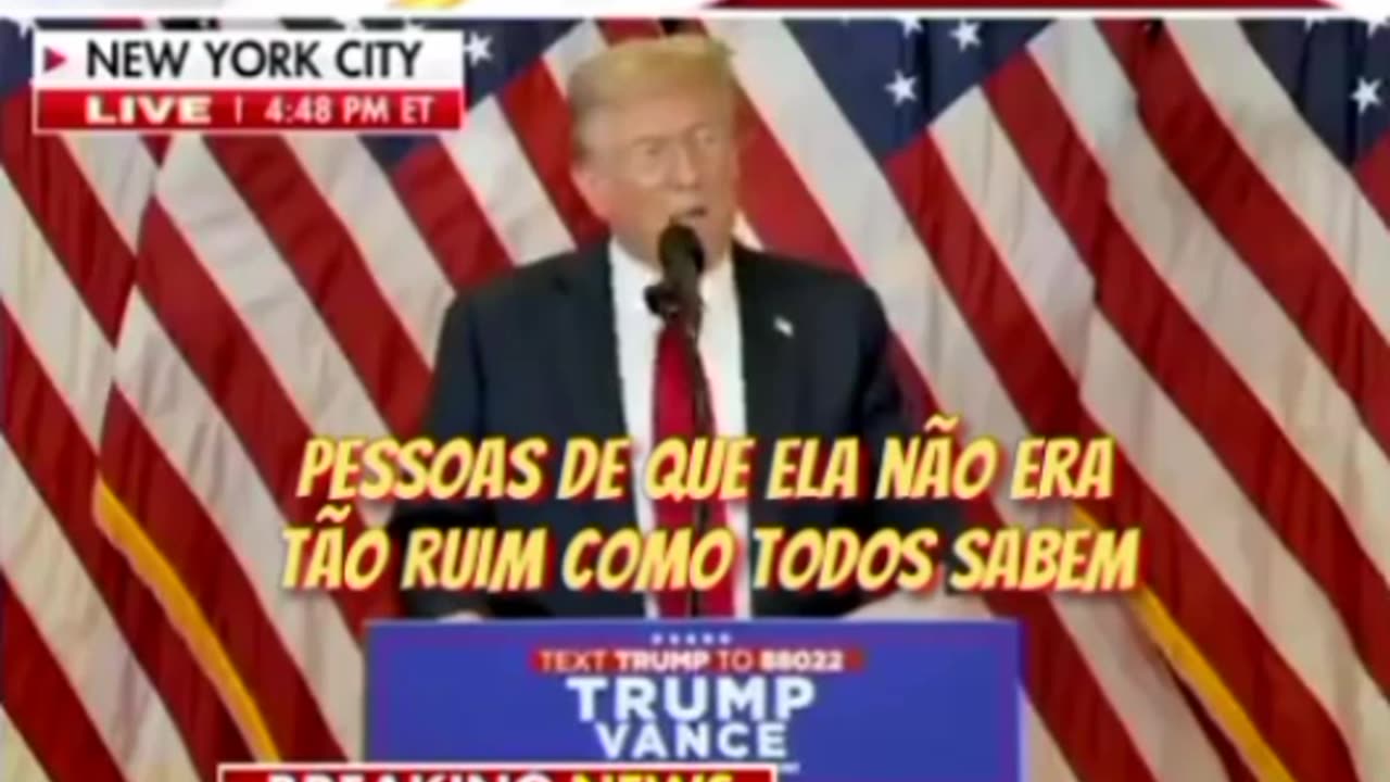 Trump: A grande mídia não vai te mostrar isso, mas eu vou "Ela perdeu mais de 325.000 crianças"