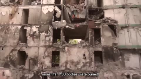 In Mariupol, another mass grave was found under the rubble on Kyivska Street. Since the end of Feb