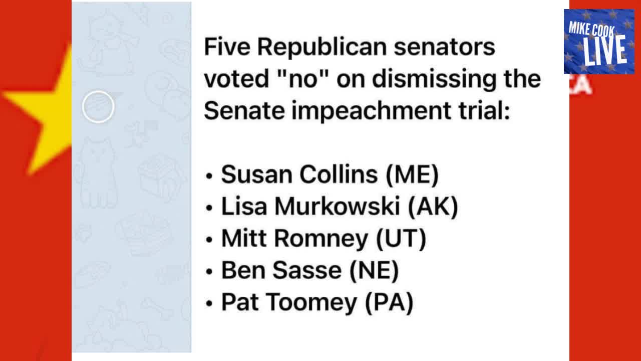 January 27th 2021 impeachments and masks 😷