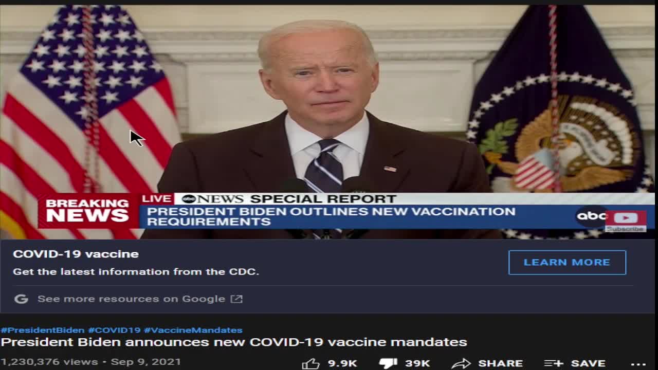 CREEPY JOE GET VACCINATED REMIX SONG