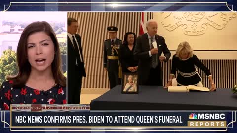 NBC News Confirms Biden Will Attend Queen Elizabeth's Funeral