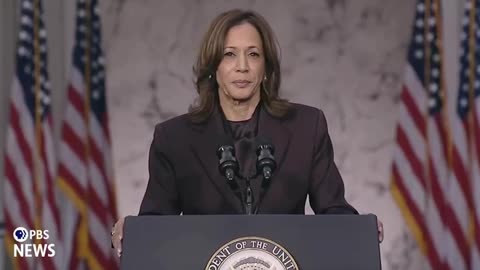 Kamala: "We must accept the results of this election."