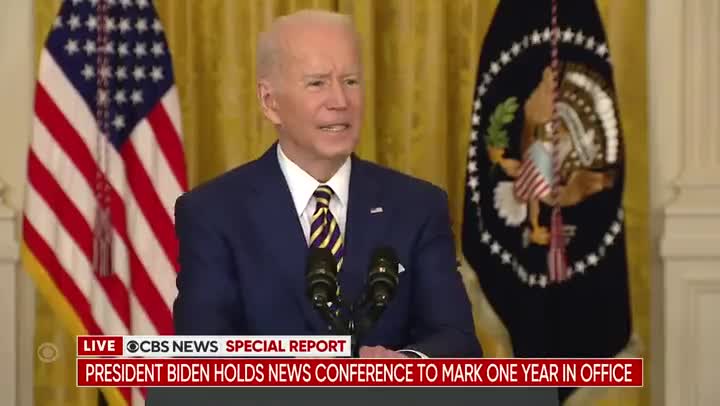 Joe Biden Says 2022 Midterms Could 'Easily Be Illegitimate'