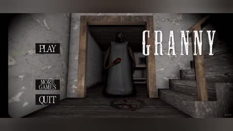 NubMestre jogando Granny de jogo de Terror