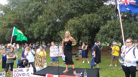 Millions March Melbourne - Jacquie Dundee