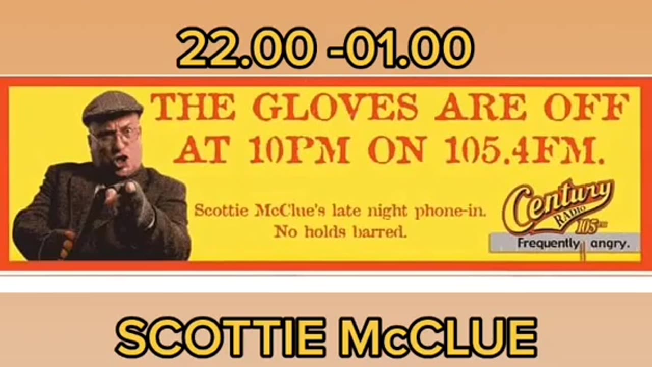 SCOTTIE McCLUE THE MAN THE MYTH THE LEGEND