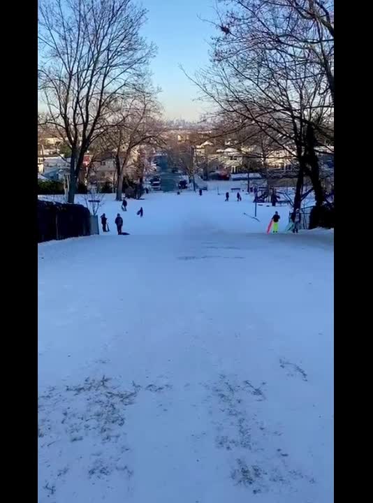 Sledding in NJ