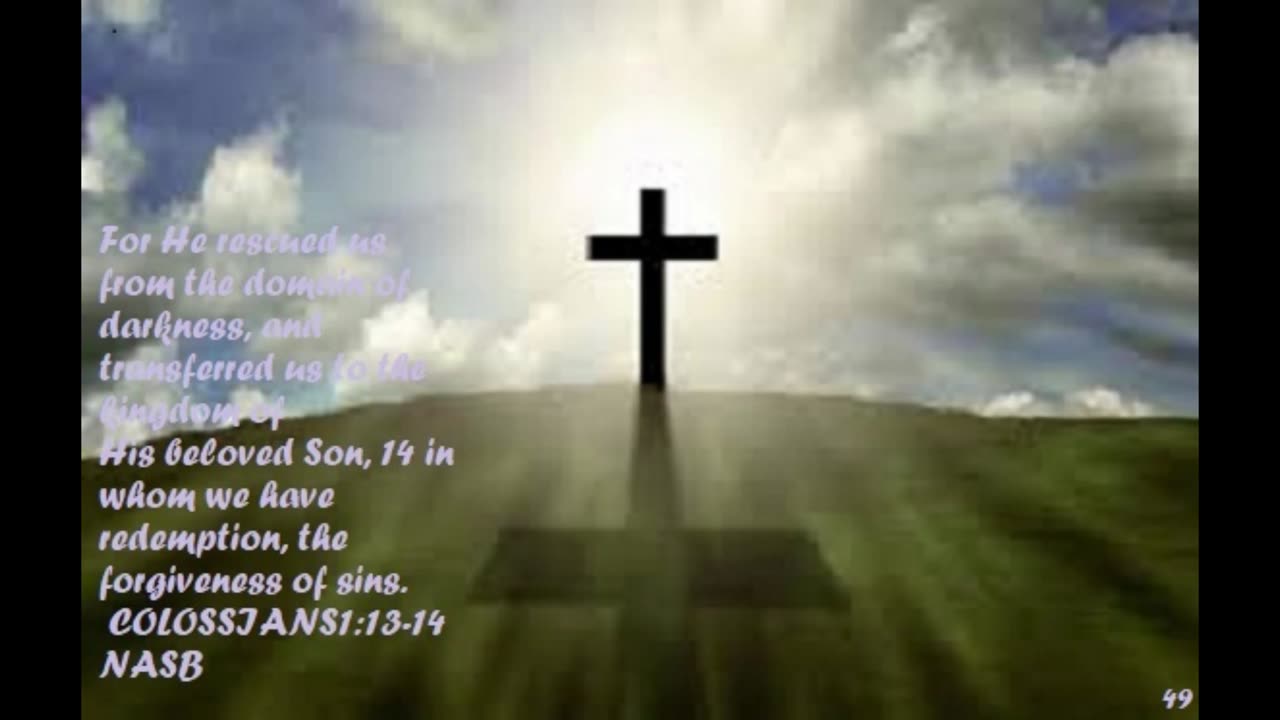 COLOSSIANS 1:13-14 NASB 11324 0000377 18238 49