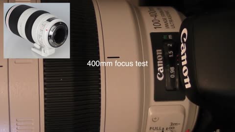 canon 100-400 II full review on focus speed. on 7D and 600D