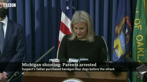 Michigan school shooting suspect's parents arrested after 'going on the run' - News