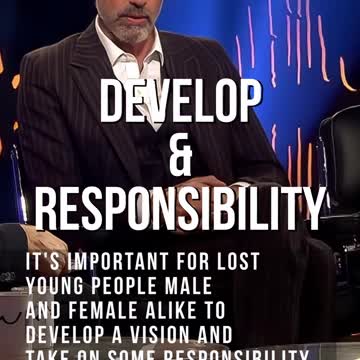 Jordan Peterson, Develop And Responsibility