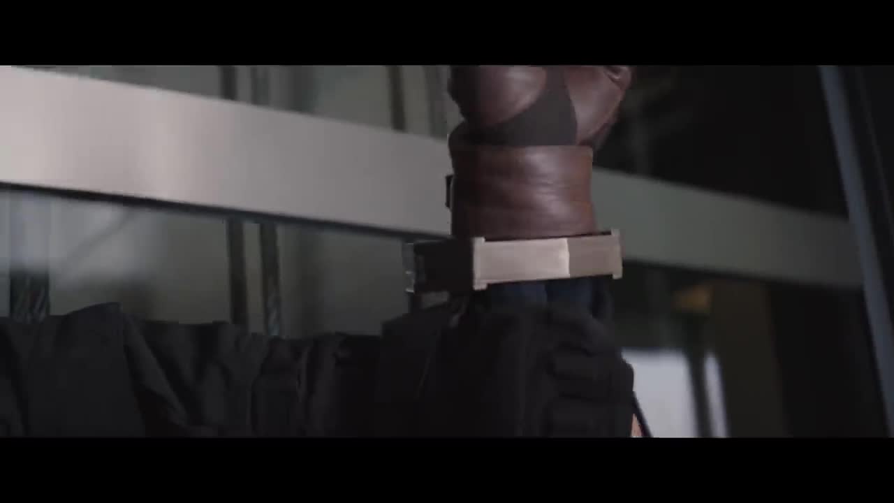 Elevator Fight Scene - Captain America: The Winter Soldier (2014) Movie CLIP HD
