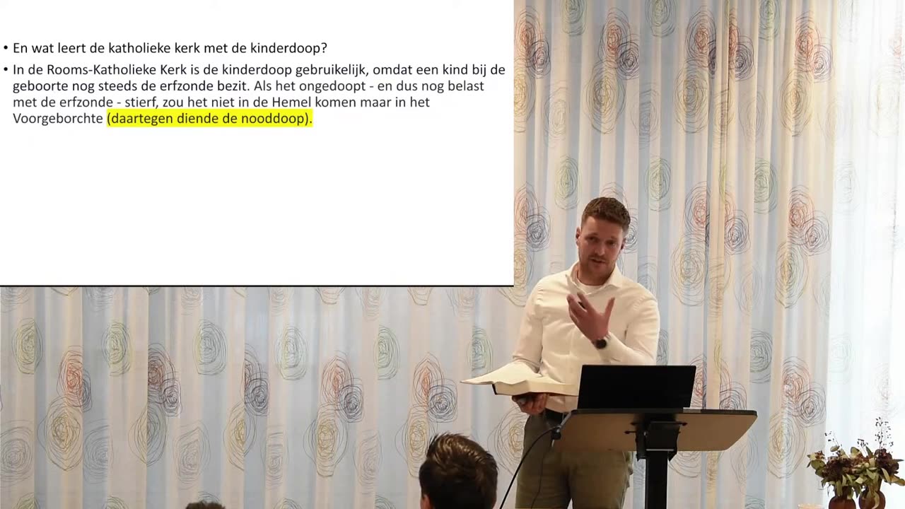 Prediking: De doop, Leendert vd Heuvel 2024/03/03
