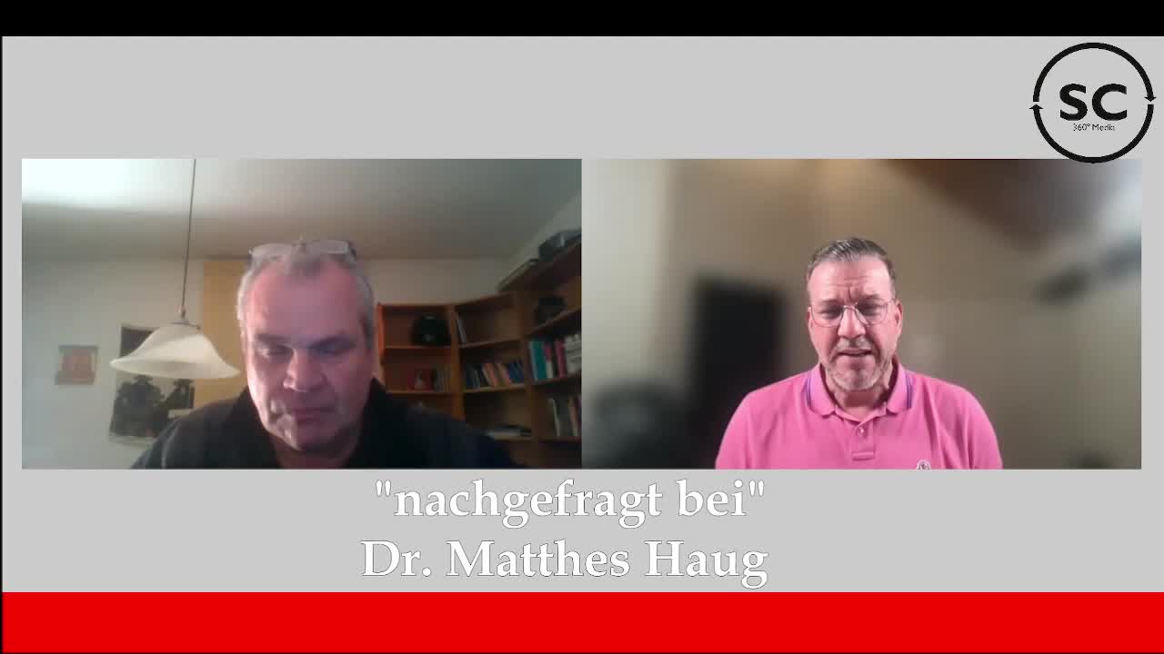 Stephan hat nachgefragt bei ... Dr. Matthes Haug - backup