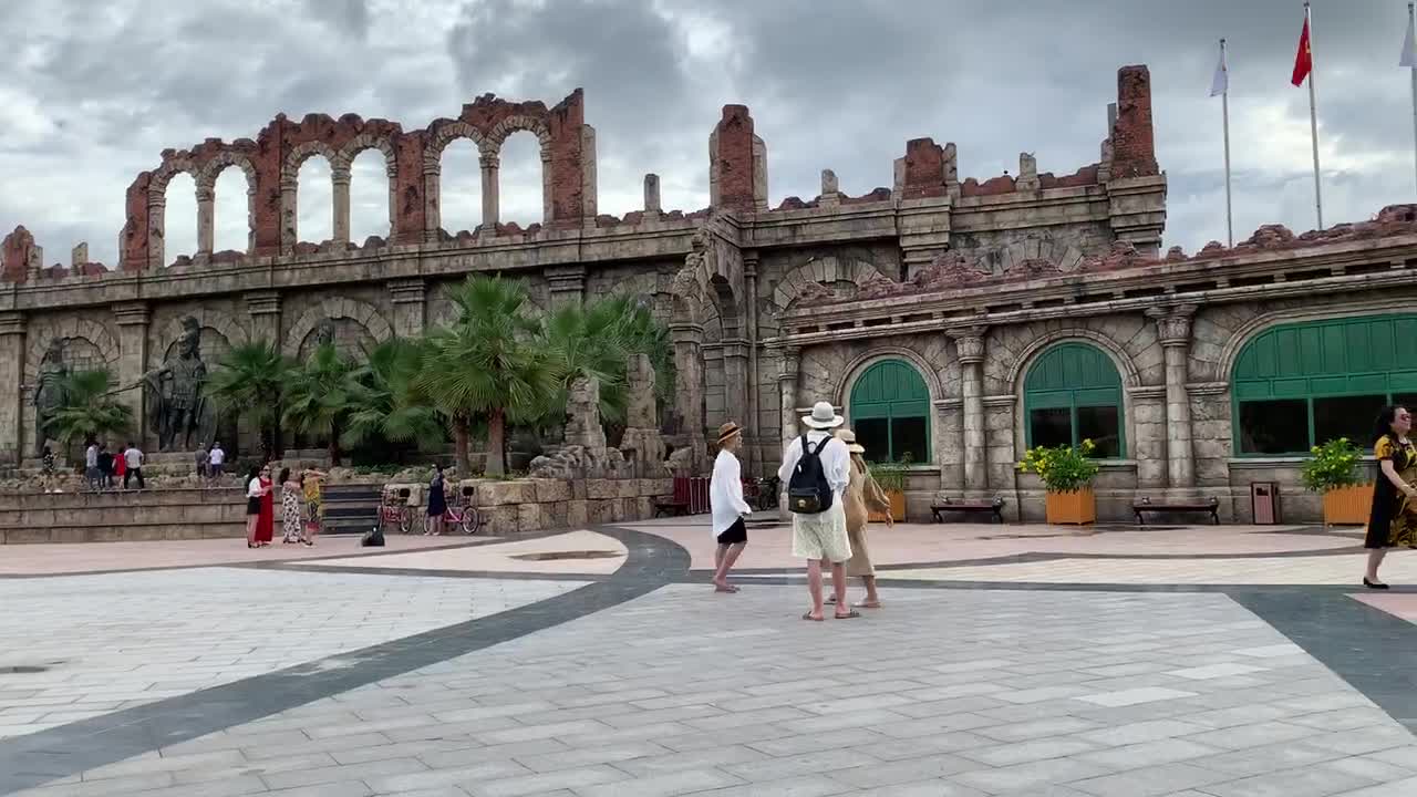 remaining relics in Phu Quoc island district of Vietnam