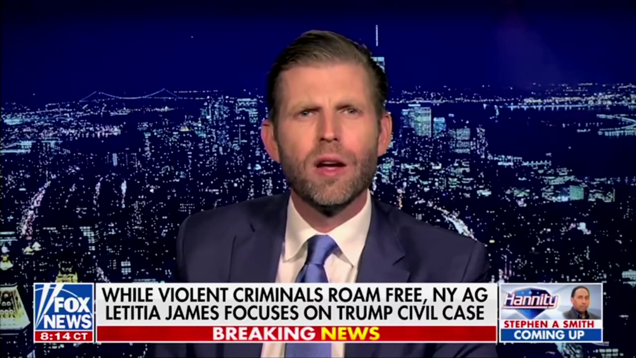 Eric Trump - Its all coming from the top