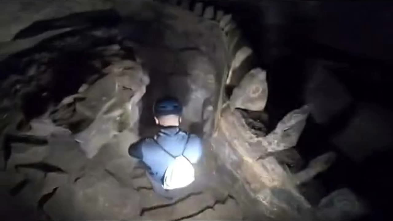Secret underground tunnel cave with a 1000ft elevator found in CA
