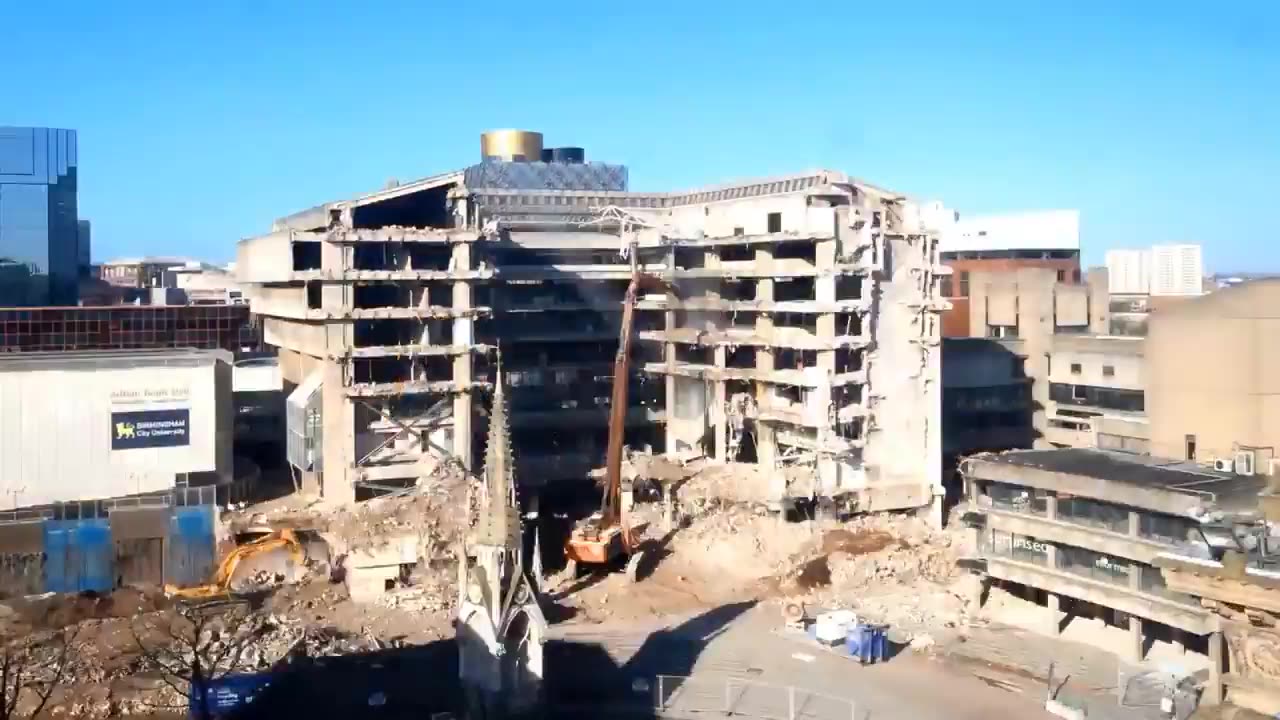 #demolition of #Birmingham Central Library.