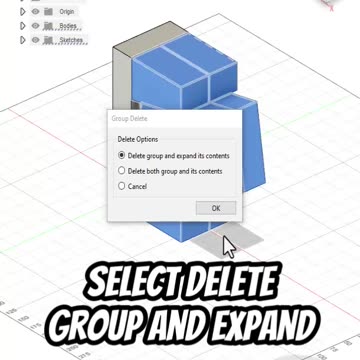 Fusion360: Group Timeline