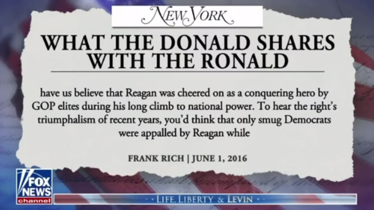 What the Donald shares with the Ronald