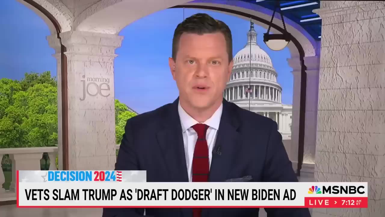 'A draft dodger': Vets slam Trump in new Biden campaign ad