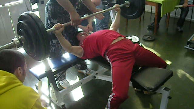 Fantastic bench press 150 kg