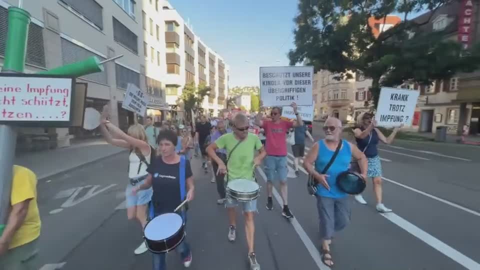 Germany people are rising for freedom