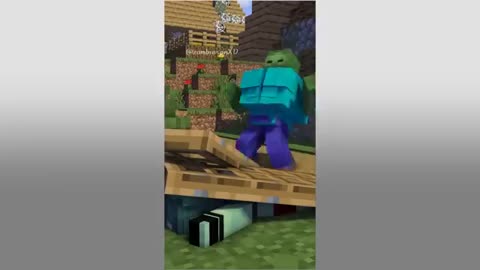 Minecraft animation