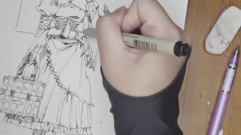 The Painting Process Of Aristocratic Girls