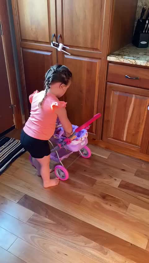 Playing with my Doll Baby