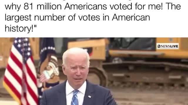 F*CK JOE. Keep Dreaming, As 50 People in the Crowd Clap