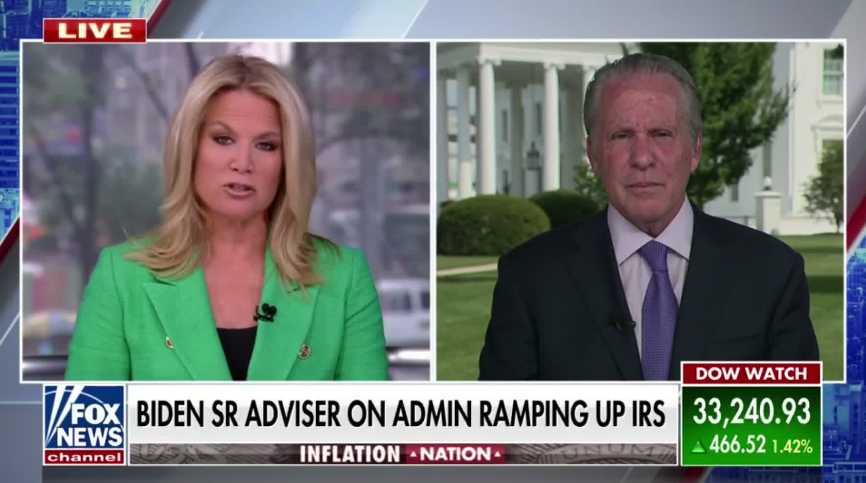 Biden Sr. Adviser Gene Sperling is asked what he would say to border officials who are begging for help as the IRS is being expanded