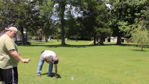 Pew Pew - test testing. S&W 9, Remington 710 7mmRemMag, & 50 beo v gal jug by cap shot. 6.8.24