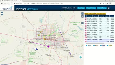 and then - Phoenix Air trash time lapsed - June 25th 2022