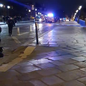 France: Ambulance arrives after police fatally shoot two people